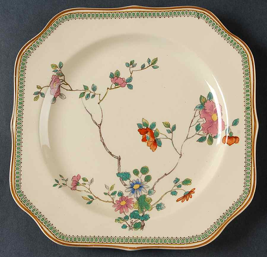 Princess Mary Square Salad Plate by Johnson Brothers-1