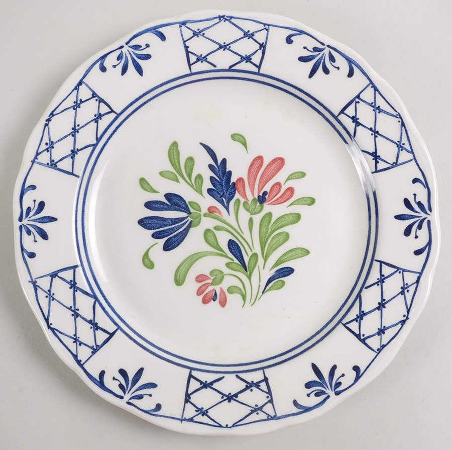 Provincial (Scalloped Edge) Bread & Butter Plate by Johnson Brothers-1