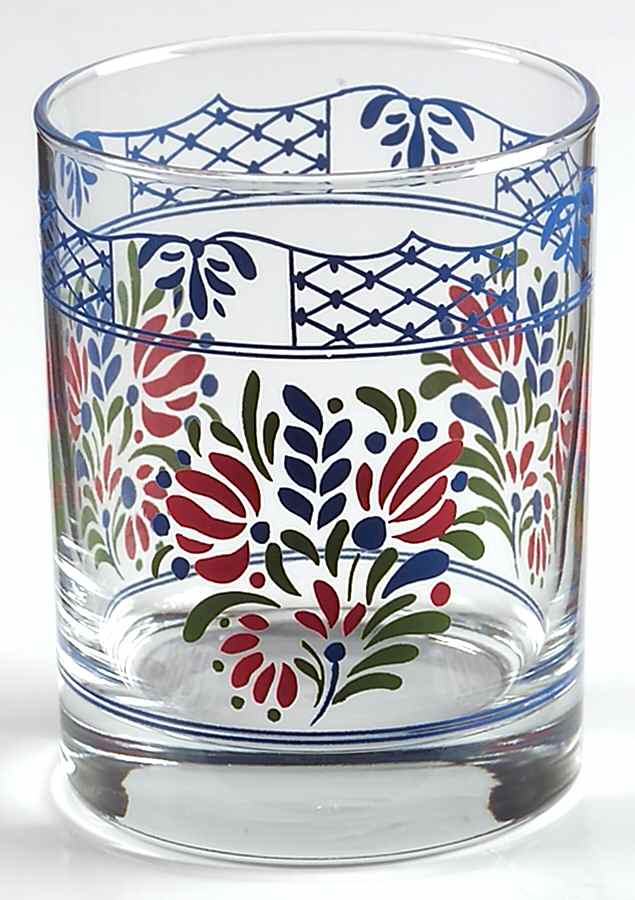 Provincial (Scalloped Edge) 12 Oz Glassware Double Old Fashioned by Johnson Brothers-1