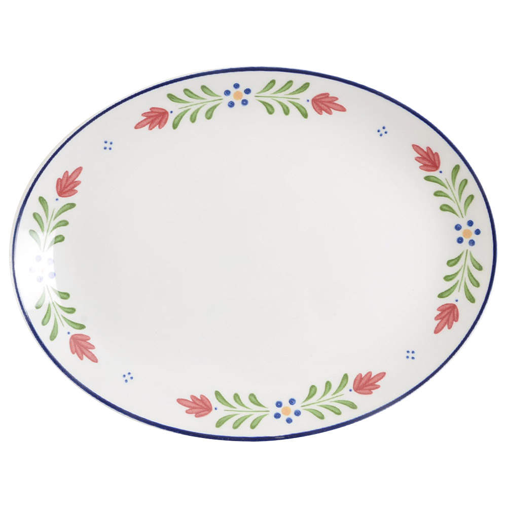 Provincial (Smooth Edge) 11" Oval Serving Platter by Johnson Brothers-1