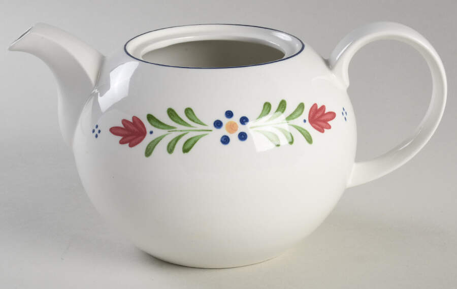 Provincial (Smooth Edge) Teapot No Lid by Johnson Brothers-1