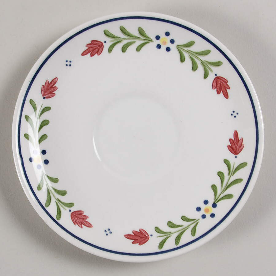 Provincial (Smooth Edge) Saucer by Johnson Brothers-1