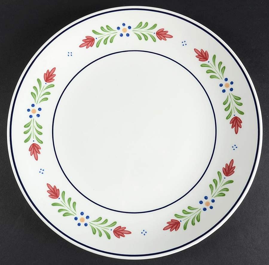 Provincial (Smooth Edge) 12" Chop Plate (Round Platter) by Johnson Brothers-1