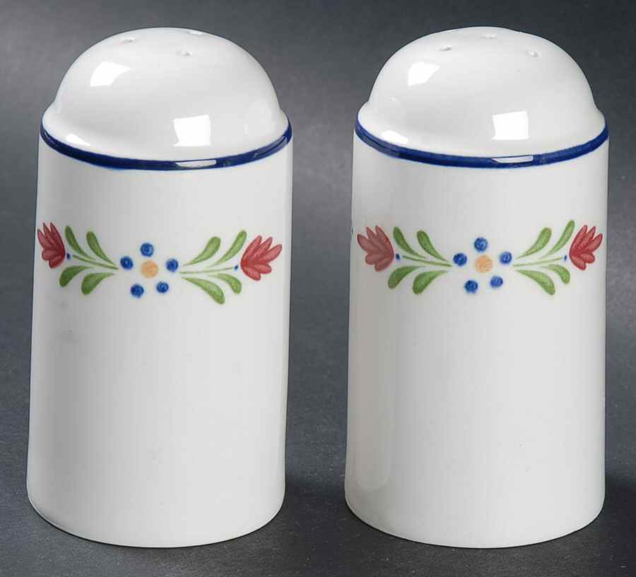 Provincial (Smooth Edge) Salt & Pepper Set by Johnson Brothers-1