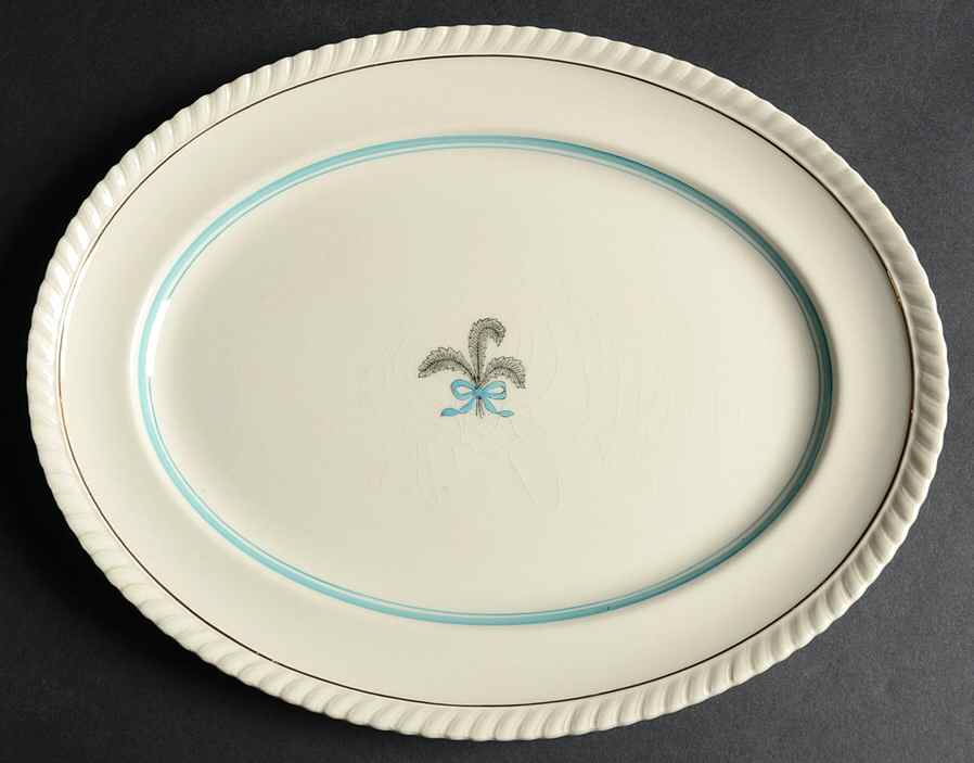 Prince of Wales 12" Oval Serving Platter by Johnson Brothers-1
