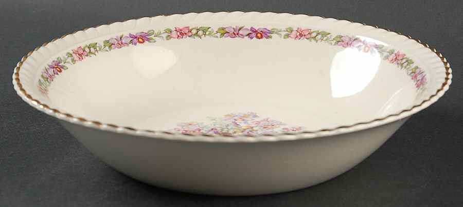 Queen's Bouquet Coupe Soup Bowl by Johnson Brothers-1