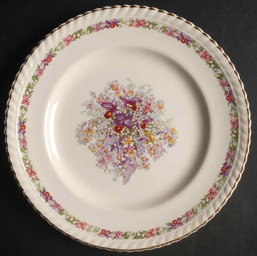 Queen's Bouquet Salad Plate by Johnson Brothers-1