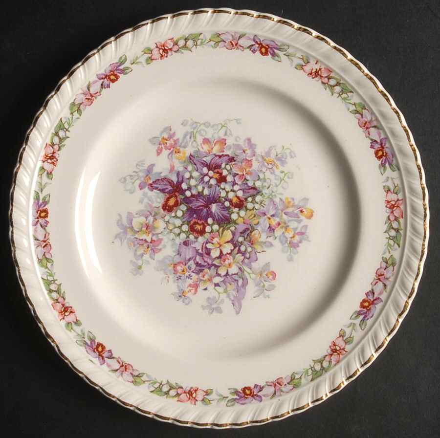 Queen's Bouquet Bread & Butter Plate by Johnson Brothers-1