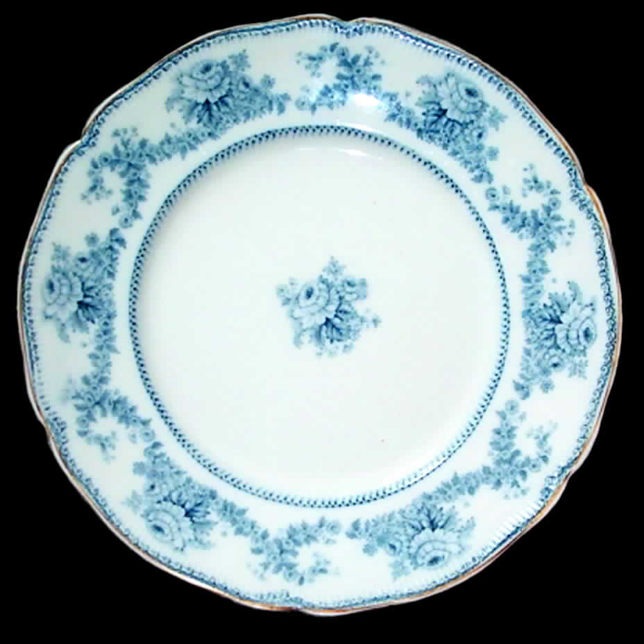 Raleigh (Floral, Gold Trim) Dinner Plate by Johnson Brothers-1