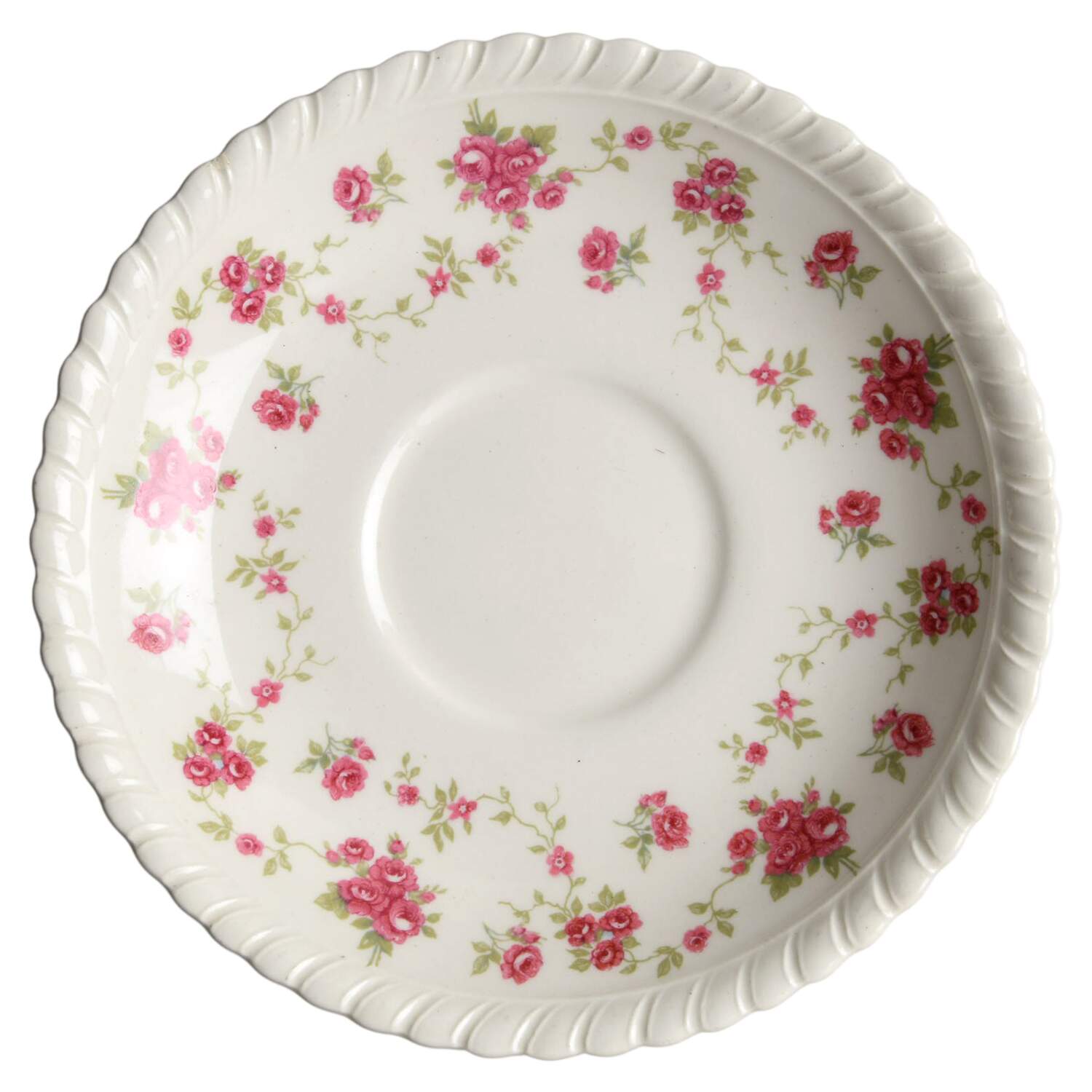 Rambler Rose Saucer by Johnson Brothers-1