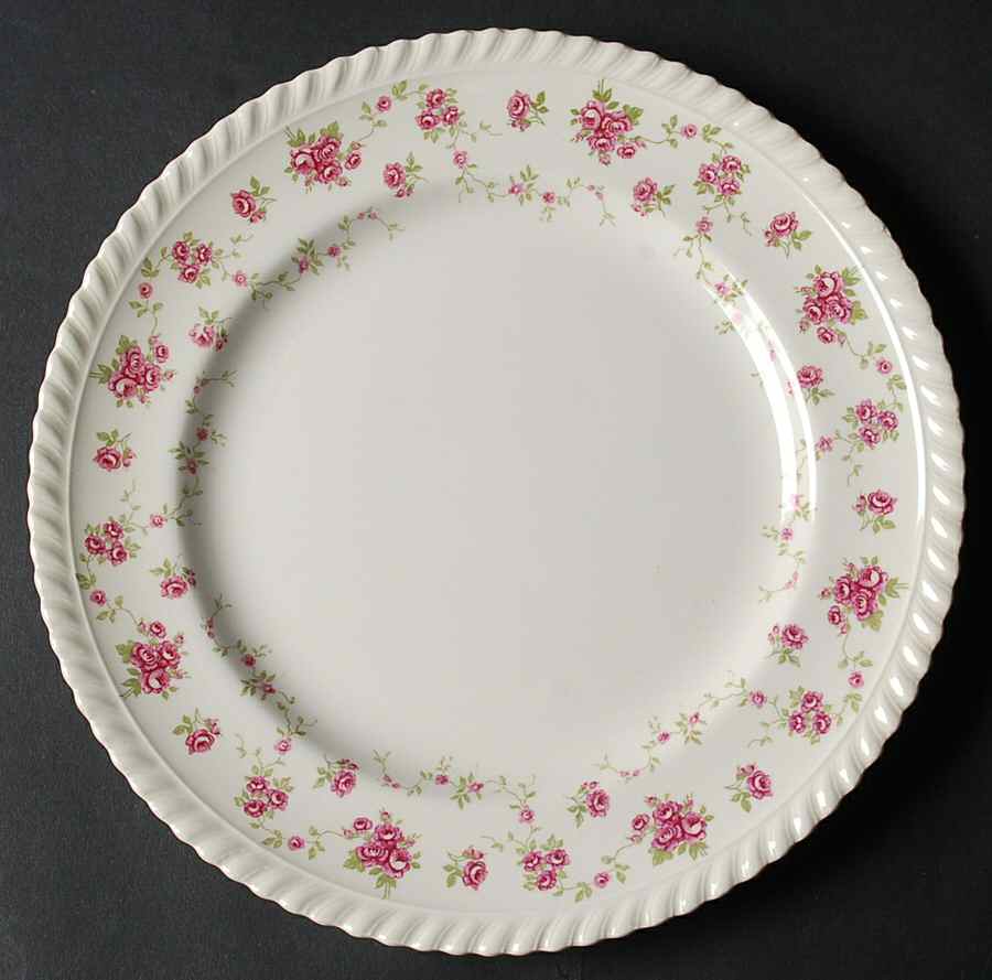 Rambler Rose Luncheon Plate by Johnson Brothers-1