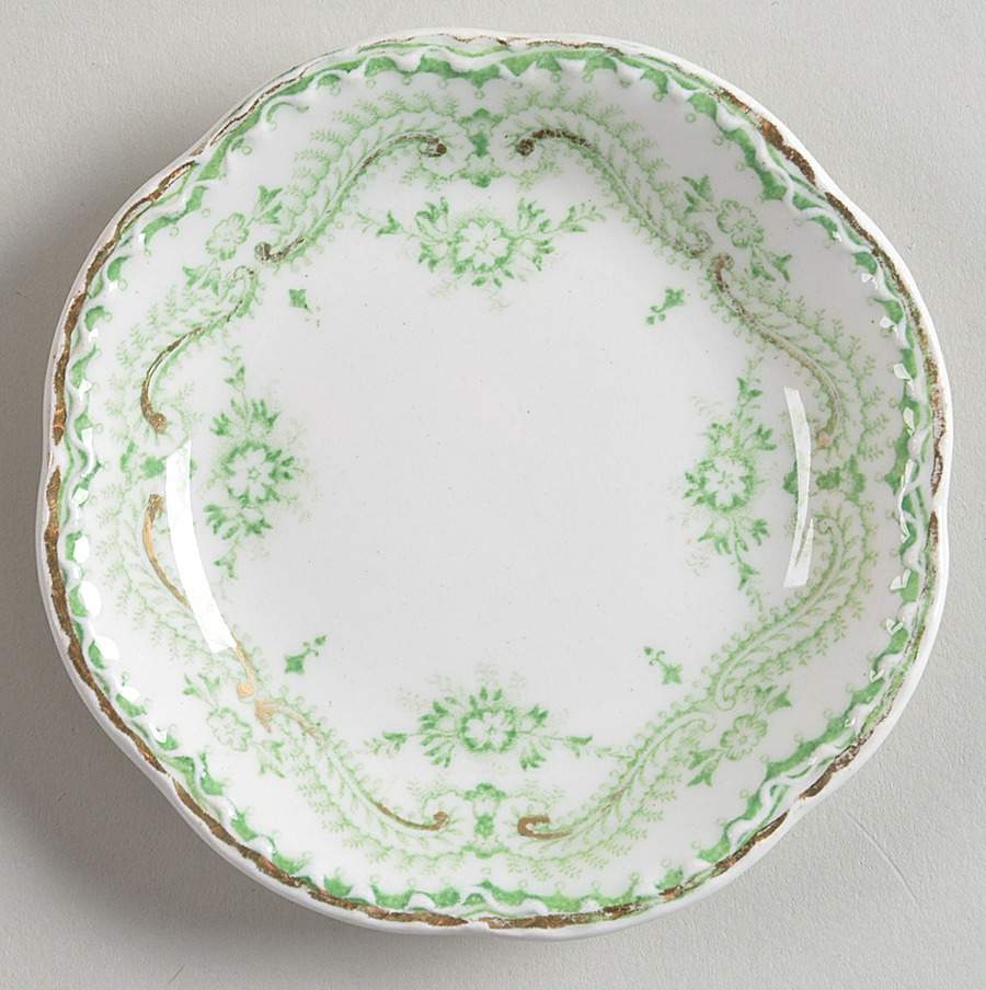 Regis Green Butter Pat by Johnson Brothers-1