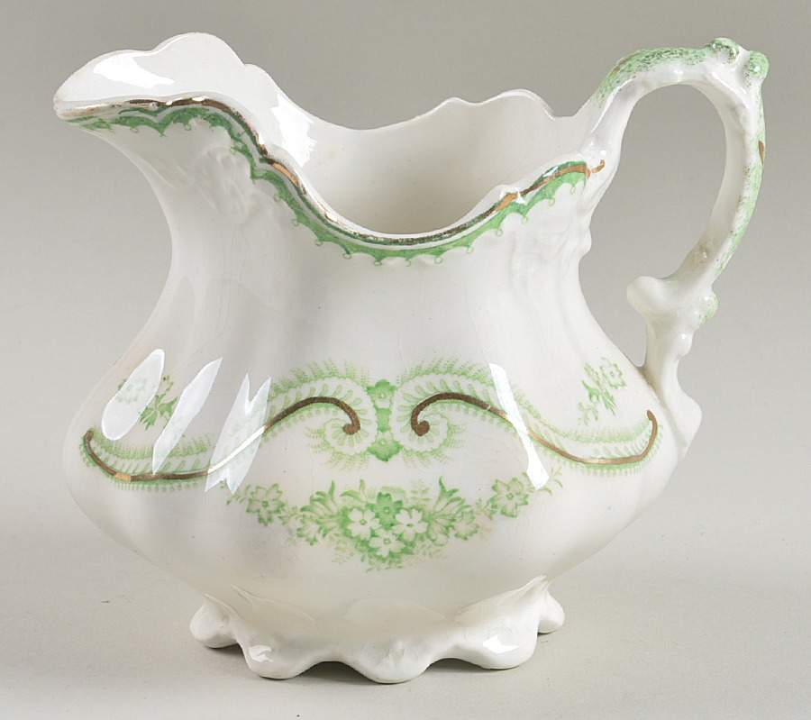 Regis Green Creamer by Johnson Brothers-1