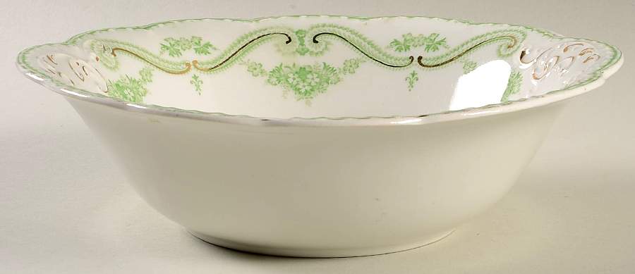 Regis Green 8" Round Vegetable Bowl by Johnson Brothers-1