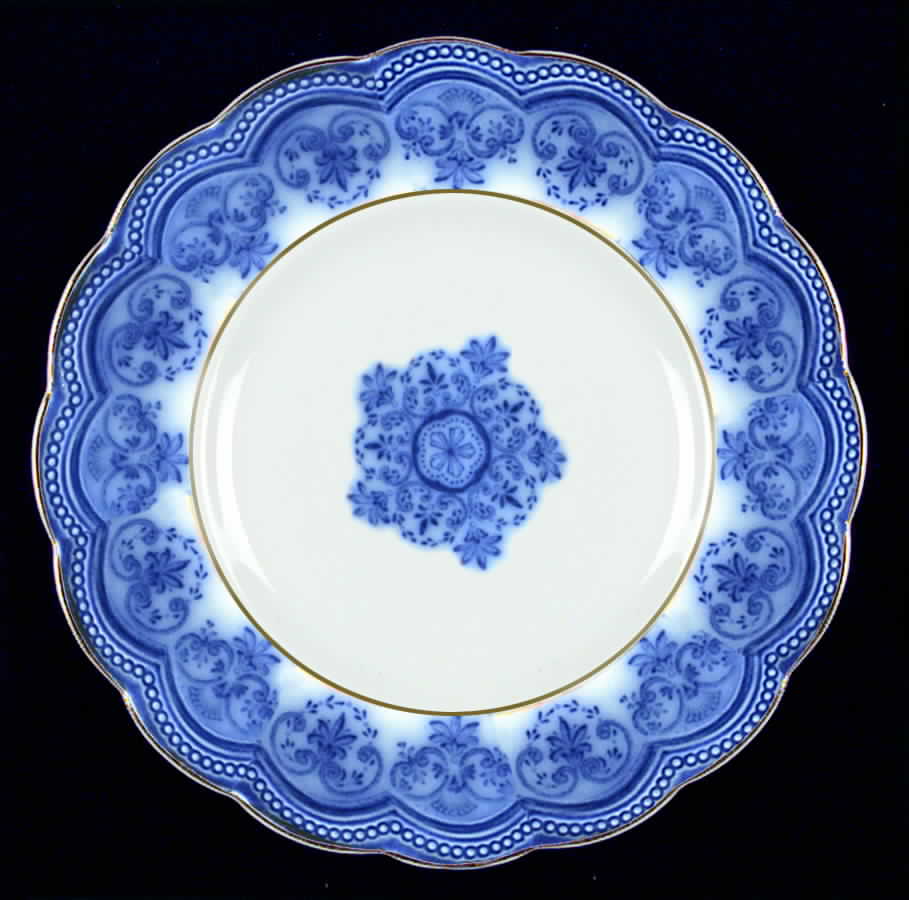 Regent (Flow Blue) Dinner Plate by Johnson Brothers-1
