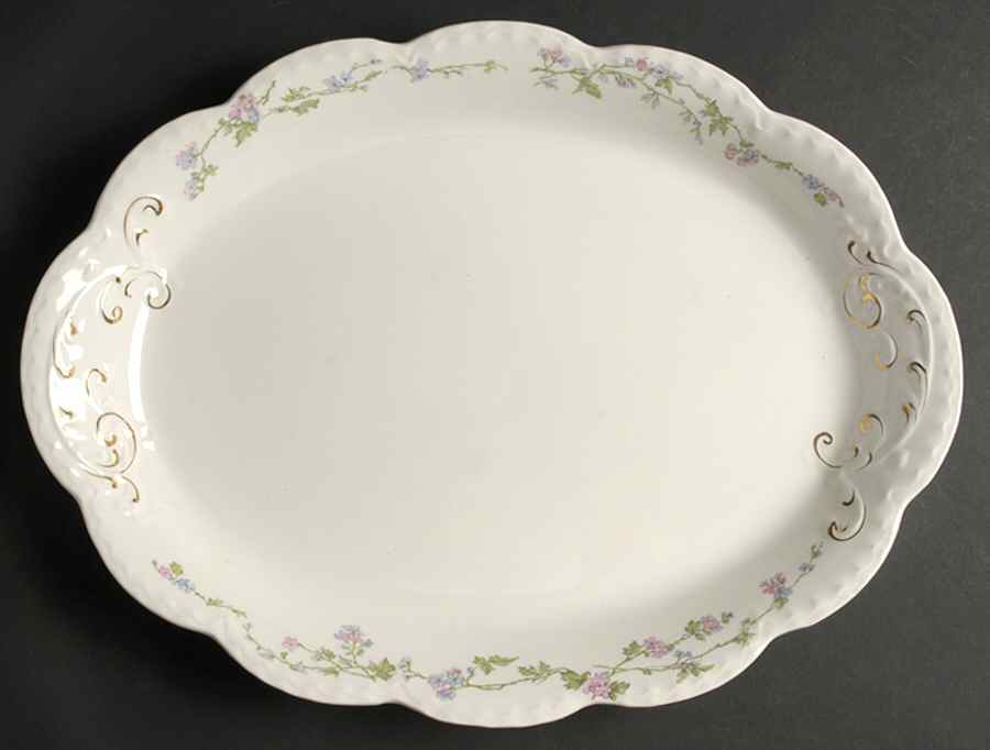 The Regent 16" Oval Serving Platter by Johnson Brothers-1