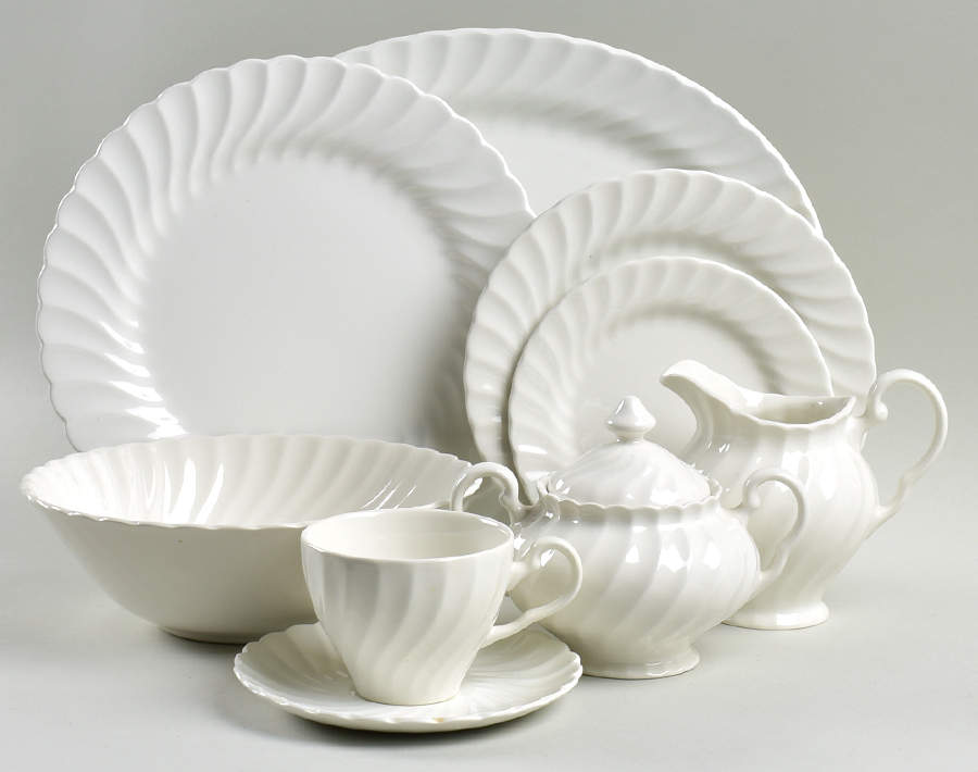 Regency (Made in England, Earthenware Ironstone) 45 Piece Starter Set by Johnson Brothers-1