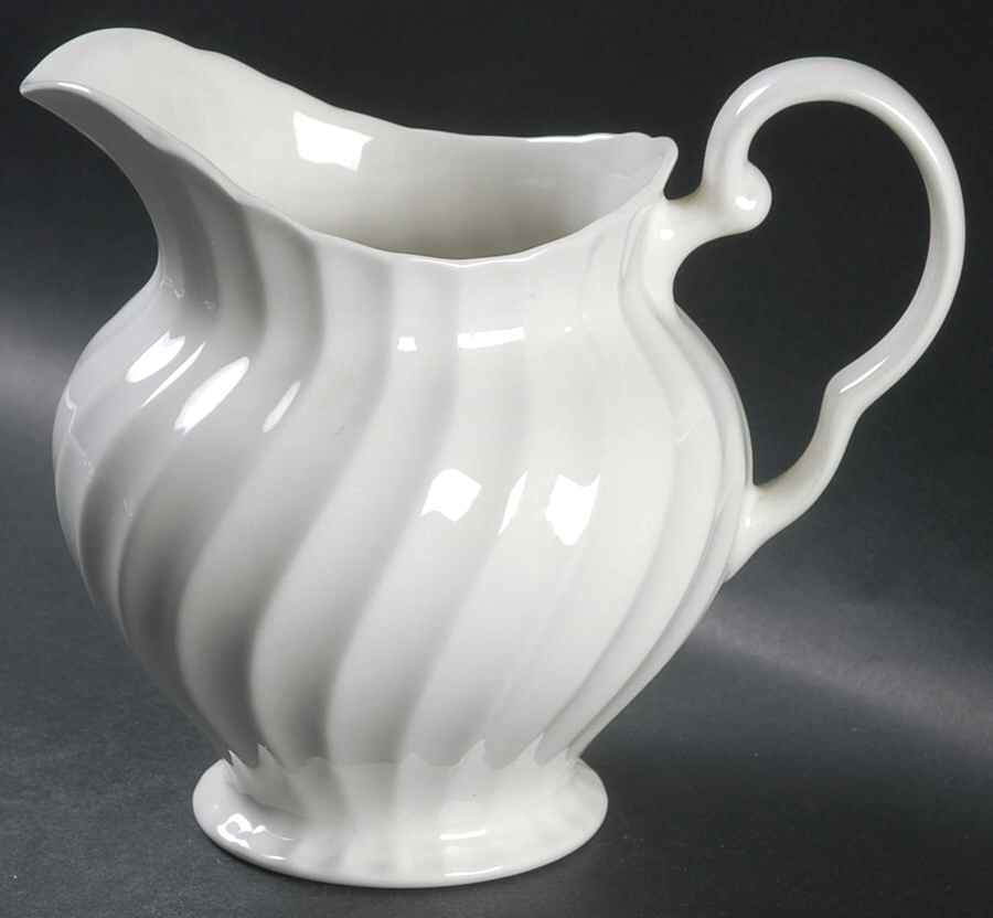 Regency (Made in England, Earthenware Ironstone) 32 Oz Pitcher by Johnson Brothers-1