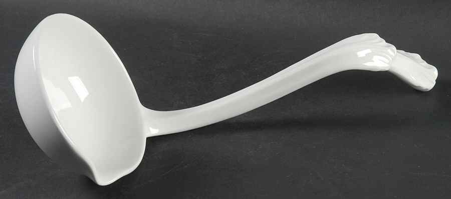 Regency (Made in England, Earthenware Ironstone) Tureen Ladle by Johnson Brothers-1