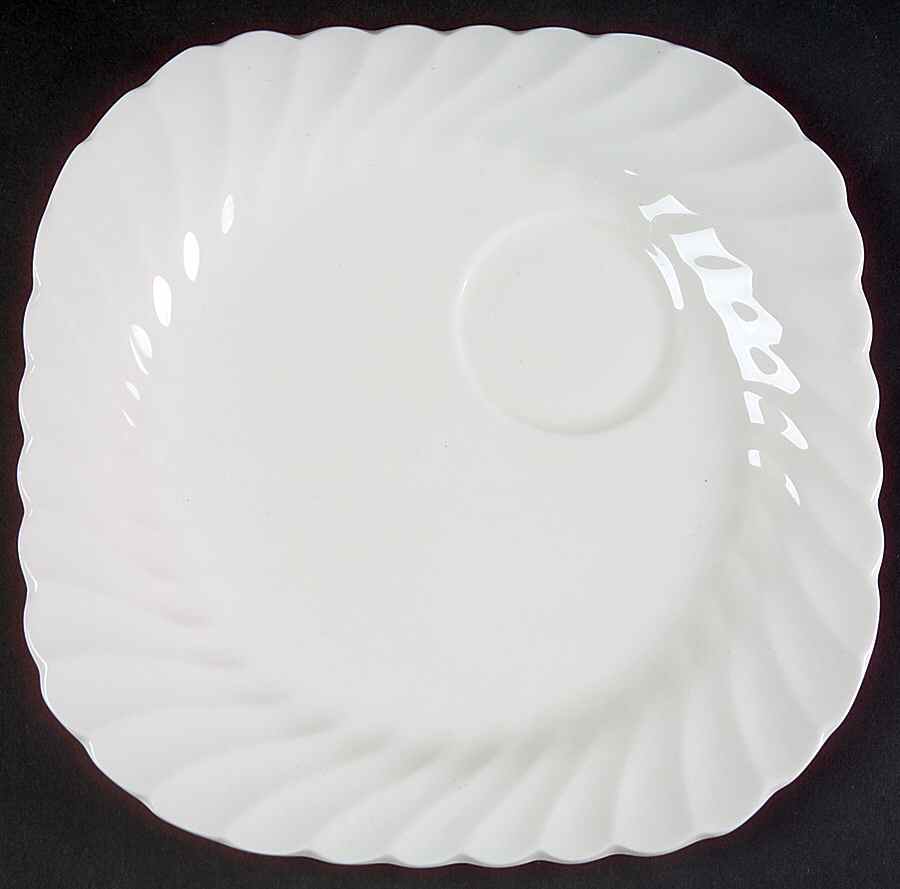 Regency (Made in England, Earthenware Ironstone) Snack Plate by Johnson Brothers-1
