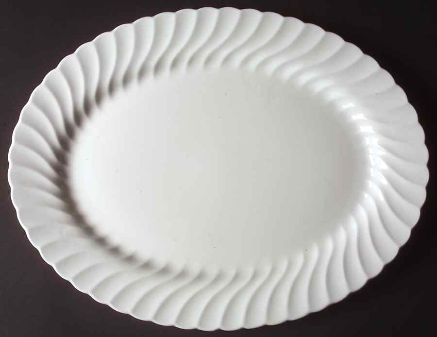 Regency (Made in England, Earthenware Ironstone) 16" Oval Serving Platter by Johnson Brothers-1
