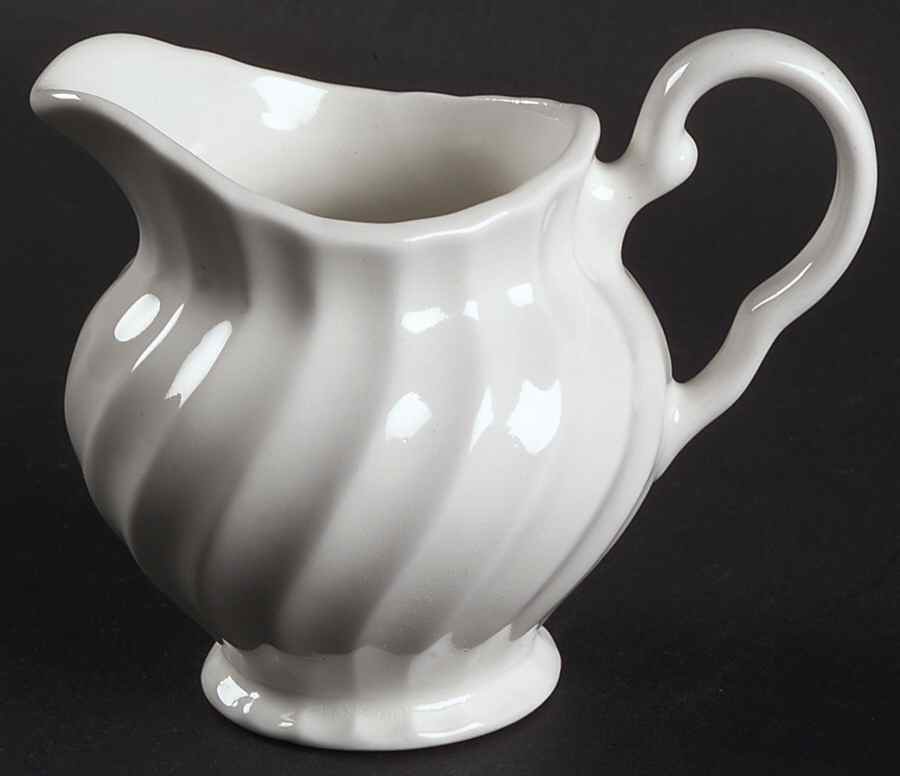 Regency (Made in England, Earthenware Ironstone) Mini Creamer by Johnson Brothers-1