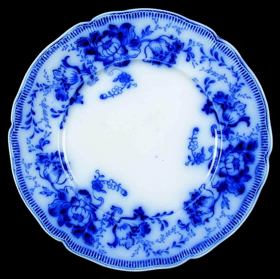 Richmond (Flow Blue, No Gold Accent) Dinner Plate by Johnson Brothers-1