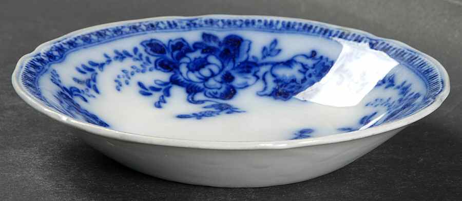 Richmond (Flow Blue, No Gold Accent) Fruit/Dessert (Sauce) Bowl by Johnson Brothers-1