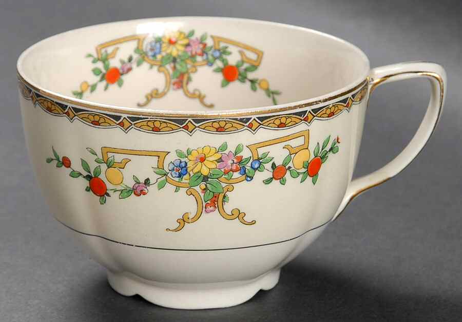 Riviera (Multicolor Flowers) Oversized Cup by Johnson Brothers-1