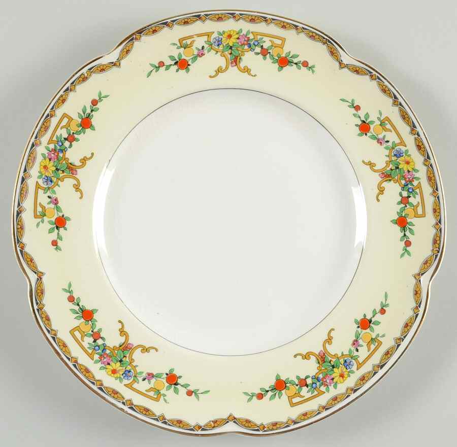 Riviera (Multicolor Flowers) Luncheon Plate by Johnson Brothers-1
