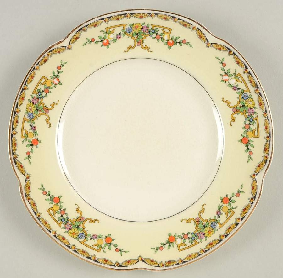 Riviera (Multicolor Flowers) Salad Plate by Johnson Brothers-1