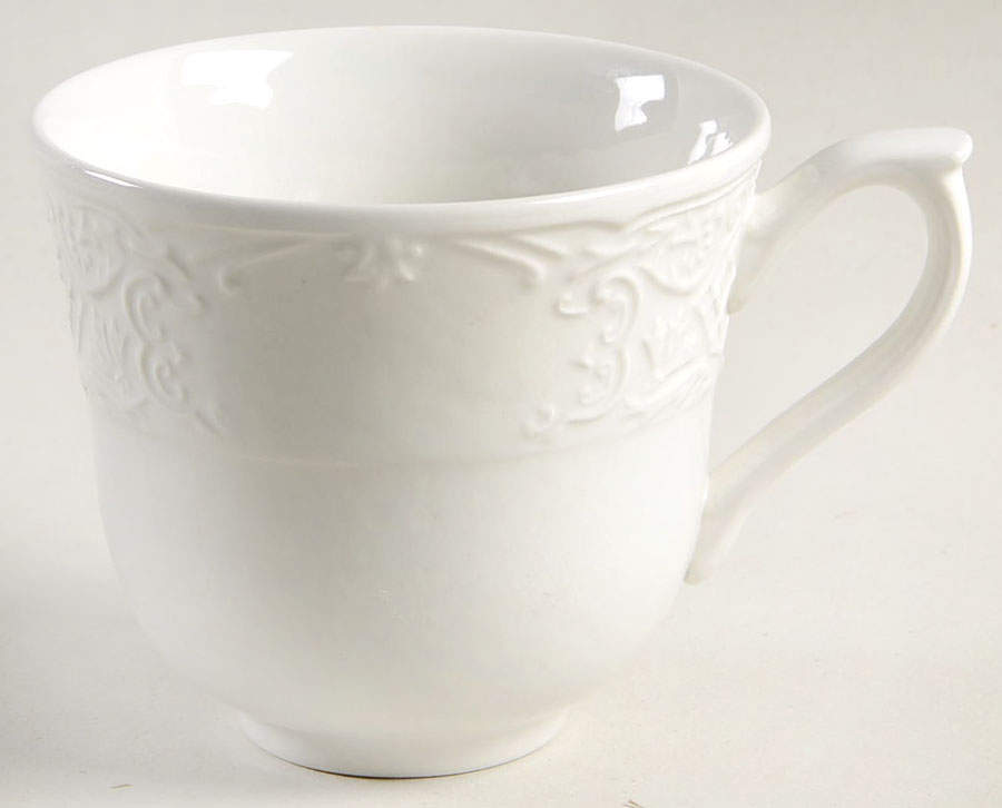 Richmond White Flat Cup by Johnson Brothers-1