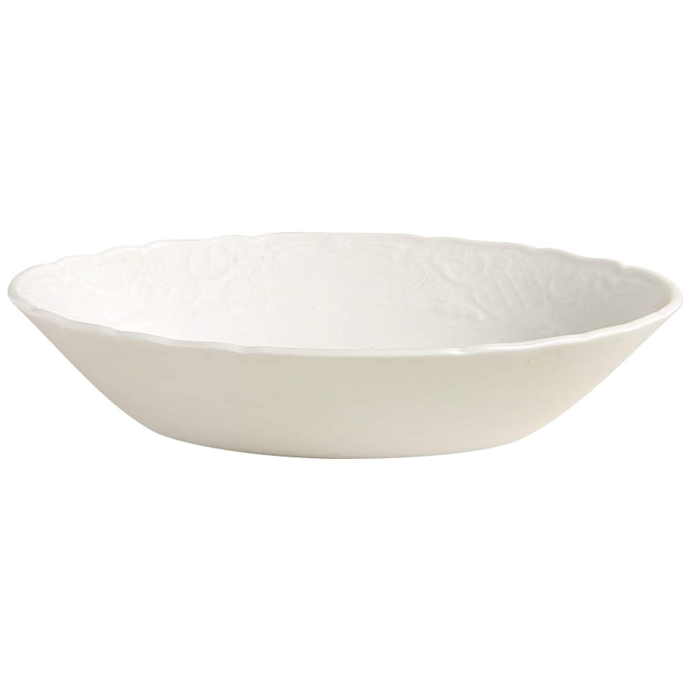 Richmond White 9" Oval Vegetable Bowl by Johnson Brothers-1