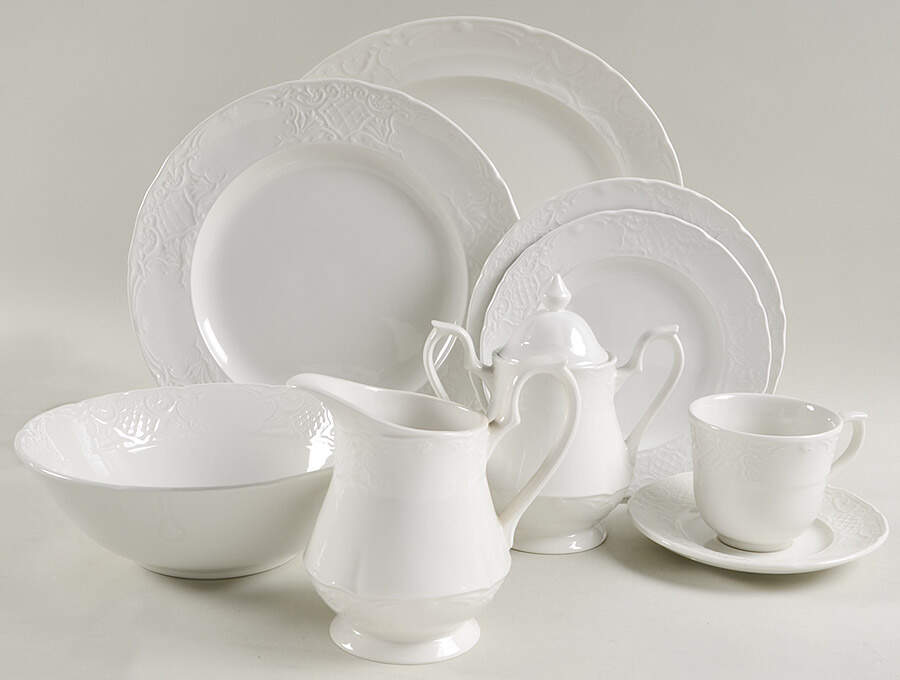 Richmond White 45 Piece Starter Set by Johnson Brothers-1