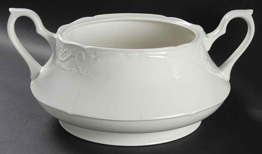 Richmond White Tureen No Lid by Johnson Brothers-1