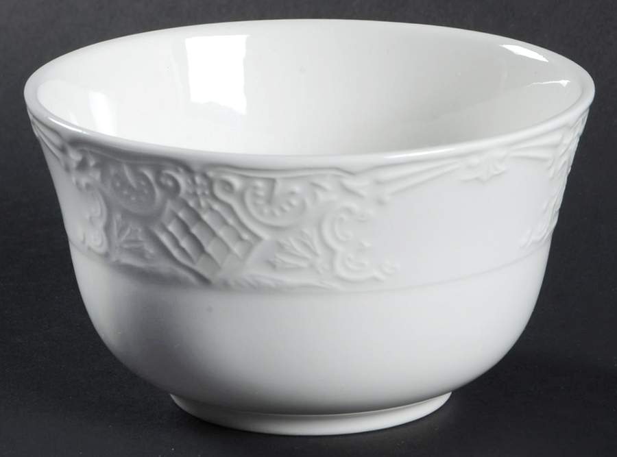 Richmond White Open Sugar Bowl by Johnson Brothers-1