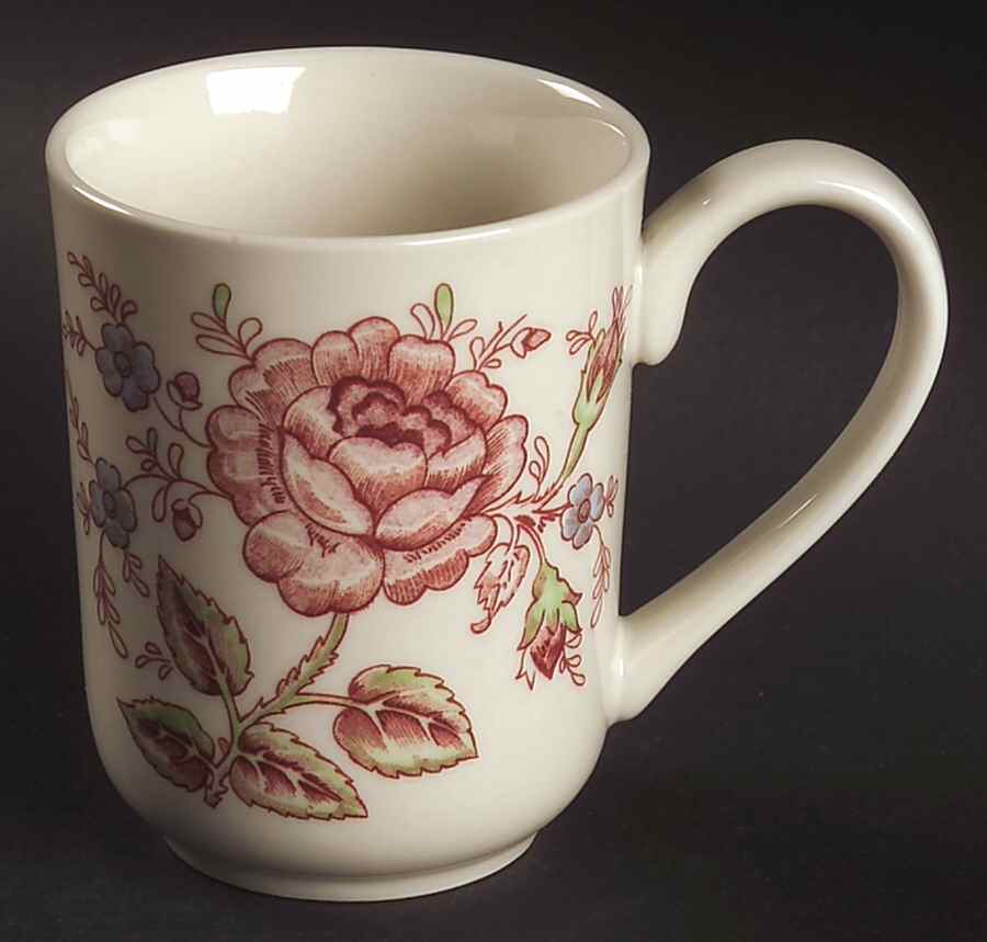 Rose Chintz Pink ("Made in England" Mark) Mini Mug by Johnson Brothers-1