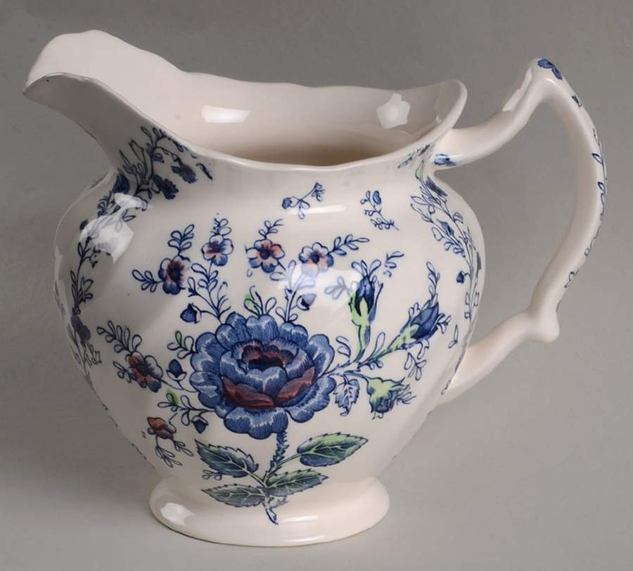 Rose Chintz Blue 24 Oz Pitcher by Johnson Brothers-1