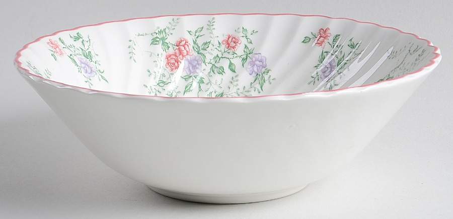 Rose Garden 8" Round Vegetable Bowl by Johnson Brothers-1