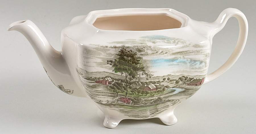 The Road Home Teapot No Lid by Johnson Brothers-1