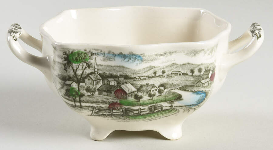 The Road Home Sugar Bowl No Lid by Johnson Brothers-1