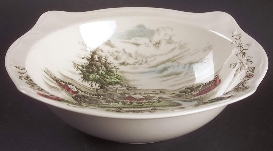 The Road Home 8" Round Vegetable Bowl by Johnson Brothers-1