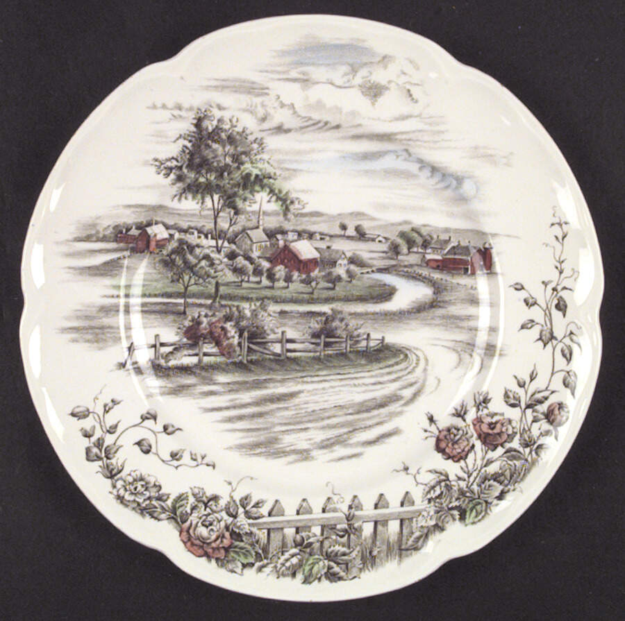 The Road Home Dinner Plate by Johnson Brothers-1