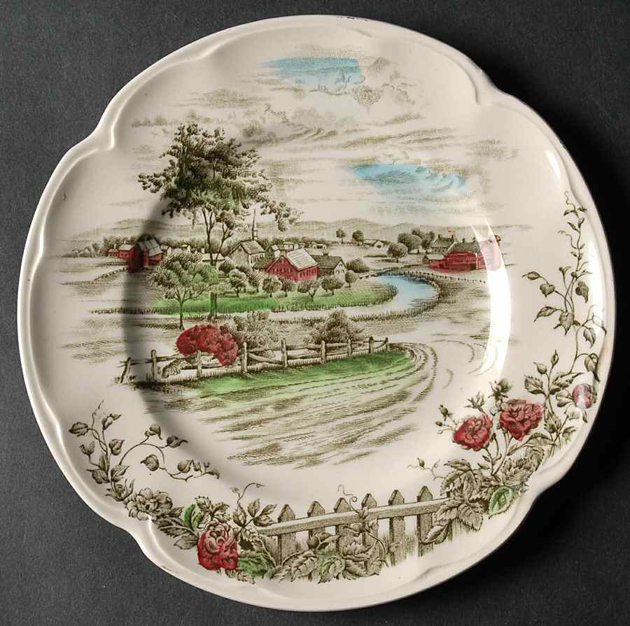 The Road Home Bread & Butter Plate by Johnson Brothers-1