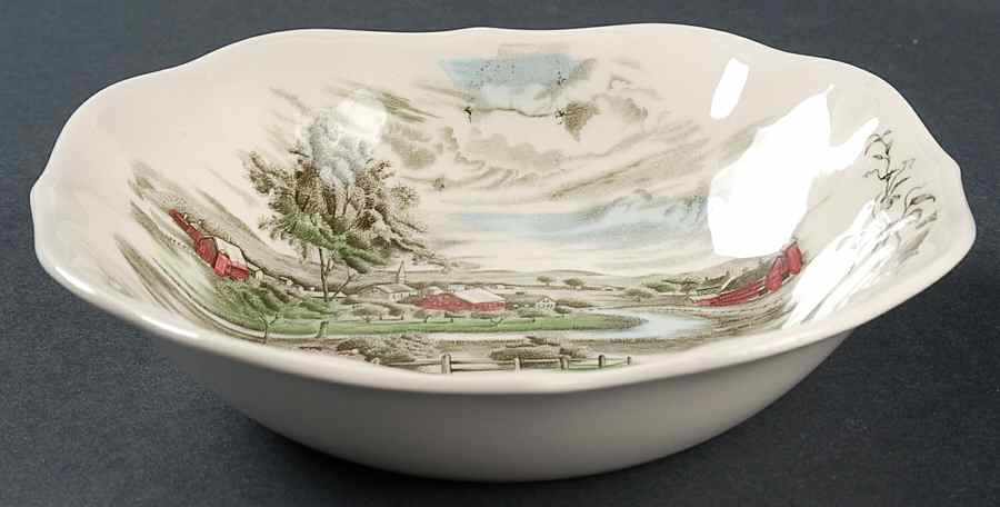 The Road Home Square Cereal Bowl by Johnson Brothers-1
