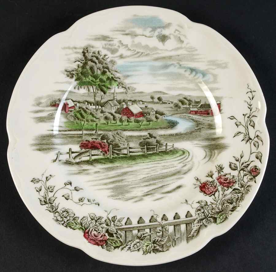 The Road Home Salad Plate by Johnson Brothers-1