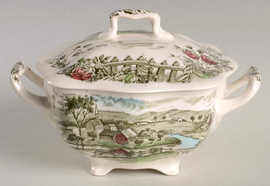 The Road Home Sugar Bowl & Lid by Johnson Brothers-1