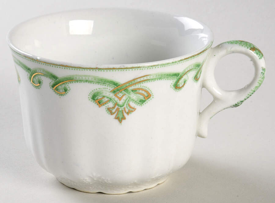 Rolland Green Flat Cup by Johnson Brothers-1