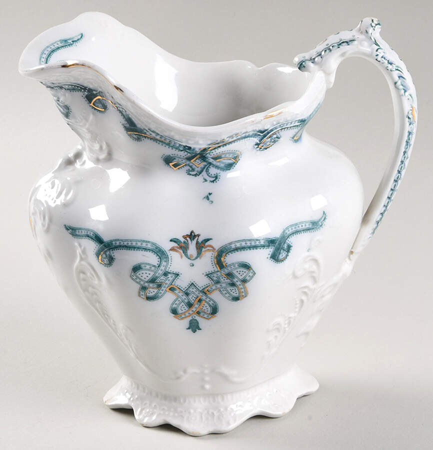 Rolland Blue Green Creamer by Johnson Brothers-1