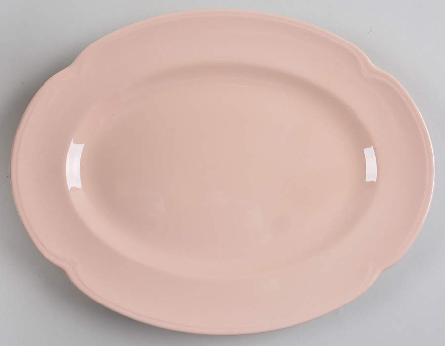 Rosedawn 12" Oval Serving Platter by Johnson Brothers-1